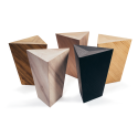 Tabouret Thorus-Chestnut-Black