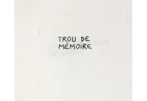 Trou de mémoire