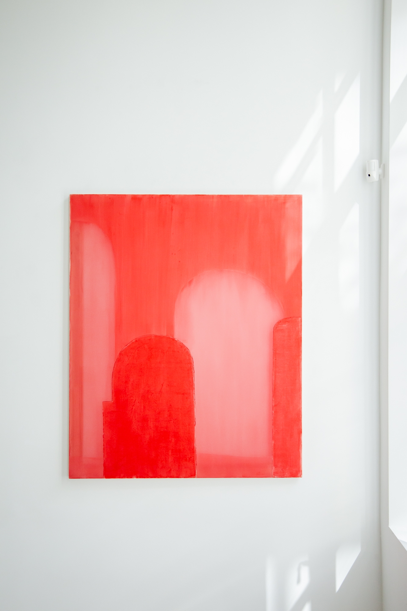 'Arch series' - Composition of red variations II