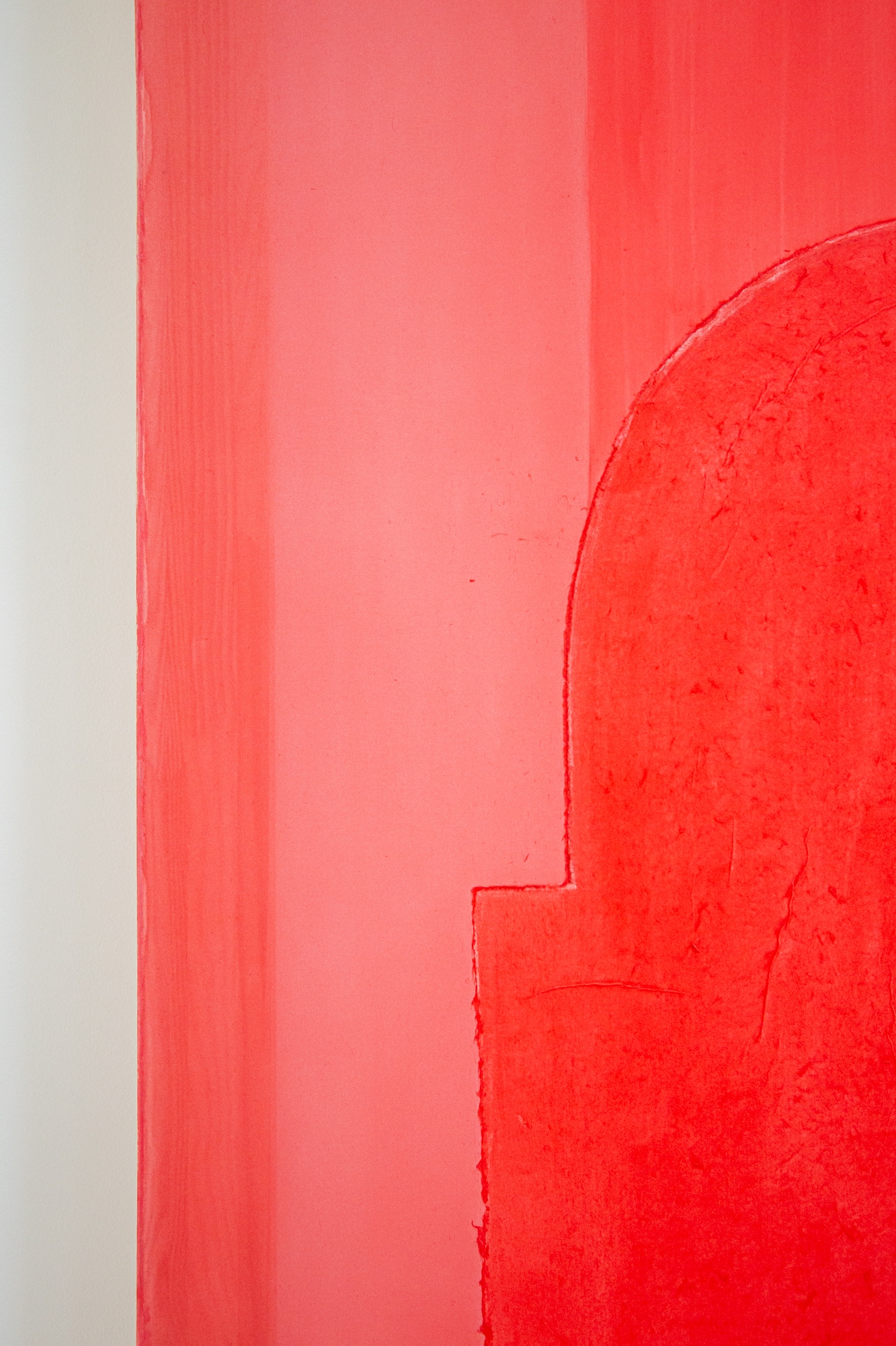 'Arch series' - Composition of red variations II