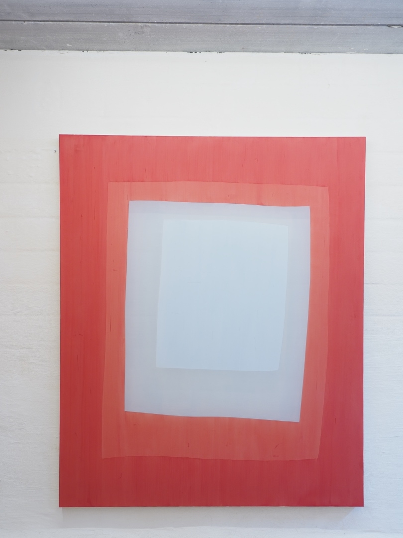 Composition of Light Blue square, Red variations