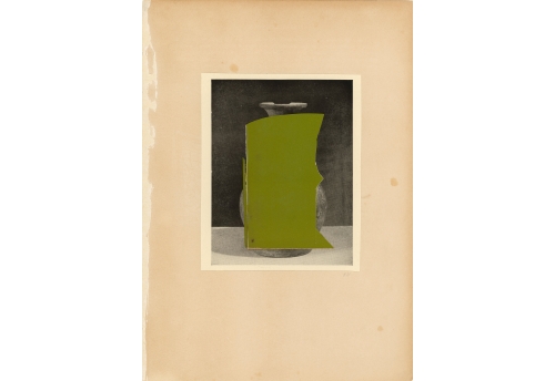 Green vase