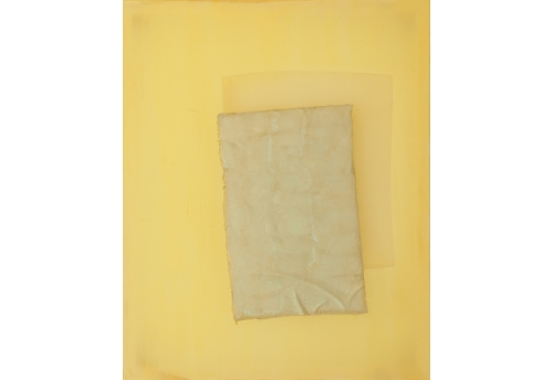 Composition of Beige stained paper - Yellow