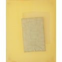 Composition of Beige stained paper - Yellow