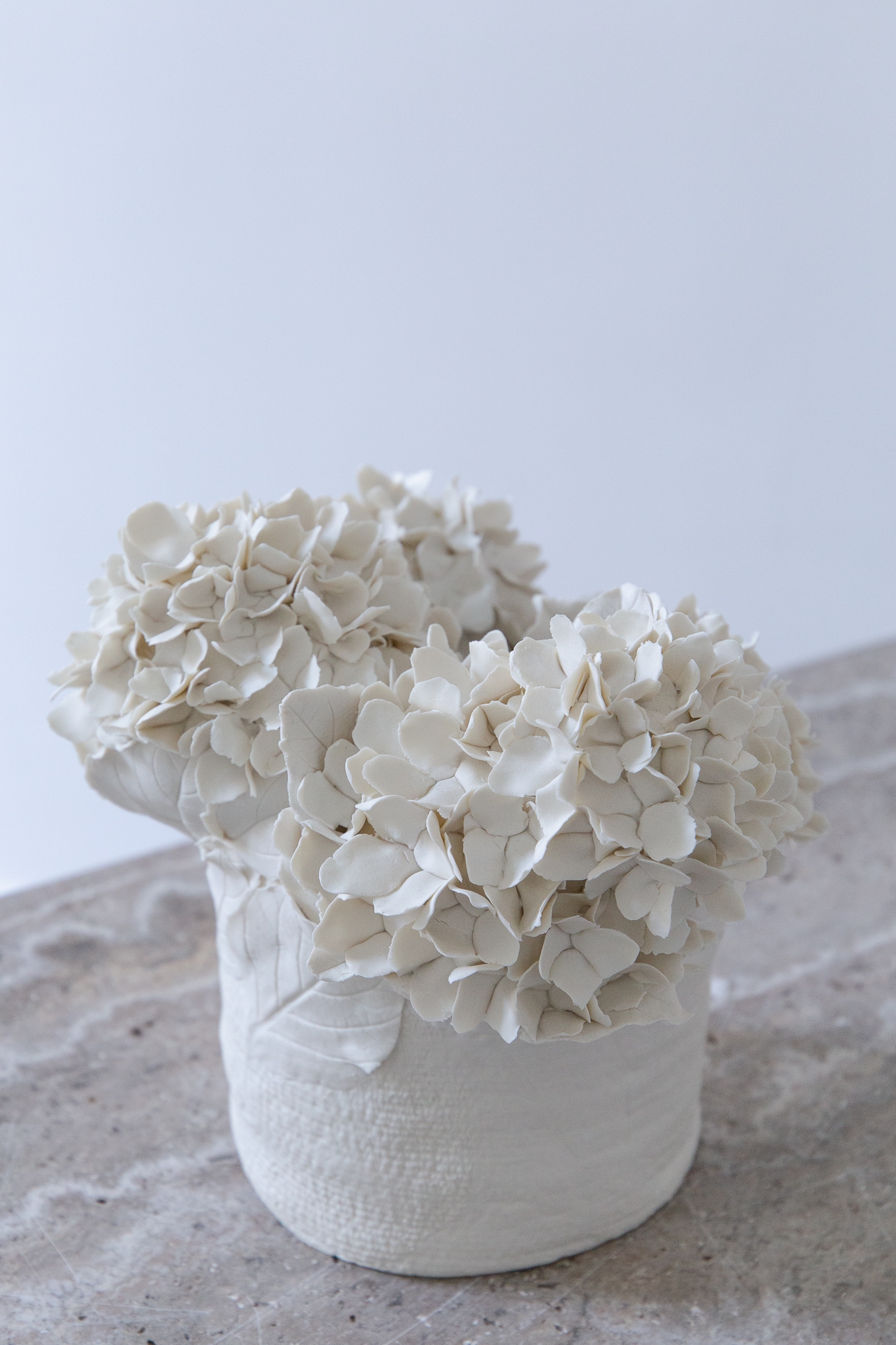 Vase Hortensias